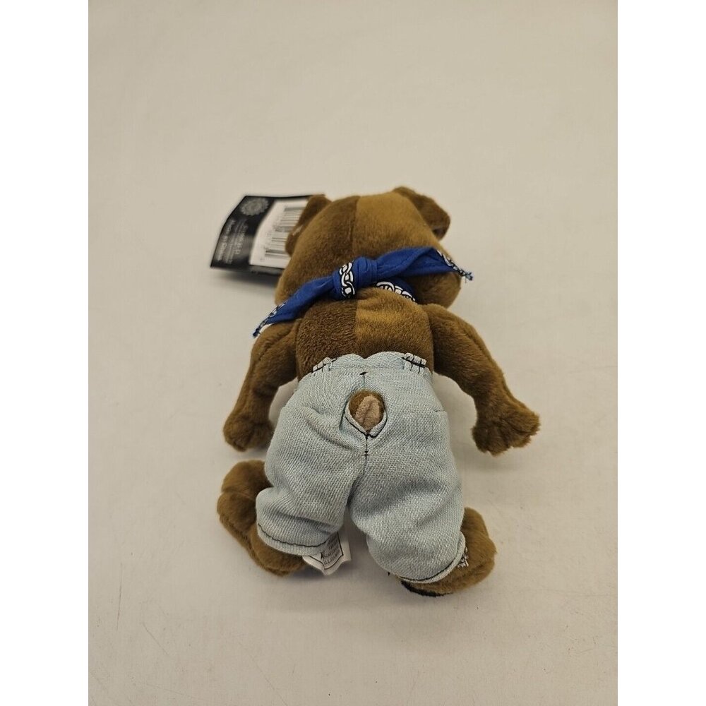 Harley Davidson Motorcycle Plush Stuffed Animal‎ tag bean bag Bulldog puppy dog - Picture 4 of 5